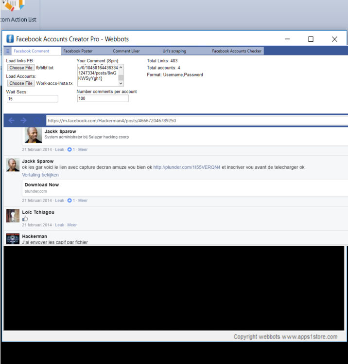 single Discard Bother Bulk Facebook accounts creator tool | Automation Software | WebBots